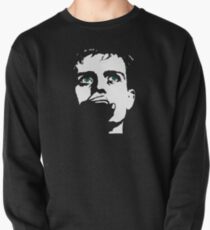 Sudadera cerrada Ian Curtis, tocando desde la distancia