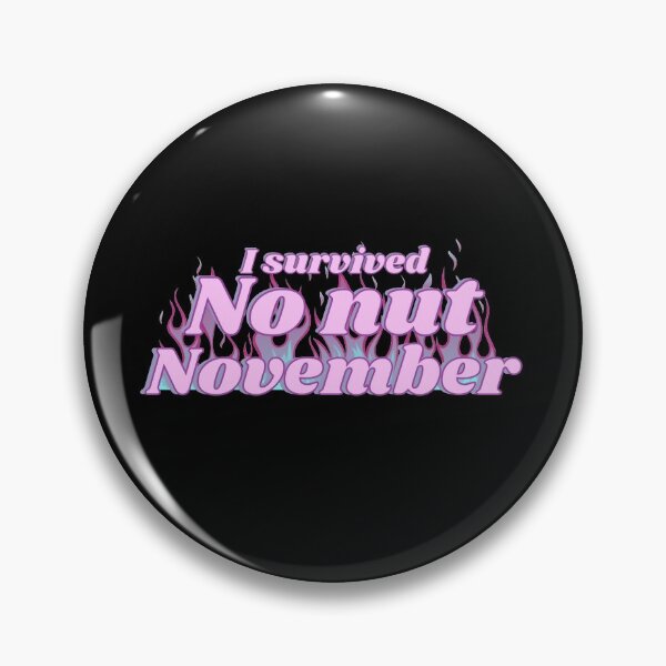 Item preview, I survived no nut November-Pink designed and sold by Anxatzi.