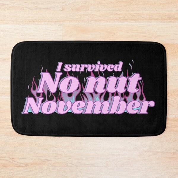 Item preview, I survived no nut November-Pink designed and sold by Anxatzi.
