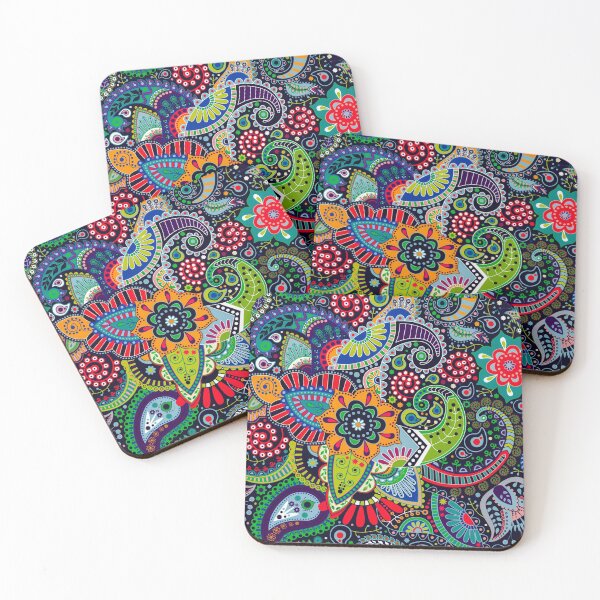 Item preview, floral pattern design  designed and sold by TheSkullArmy.