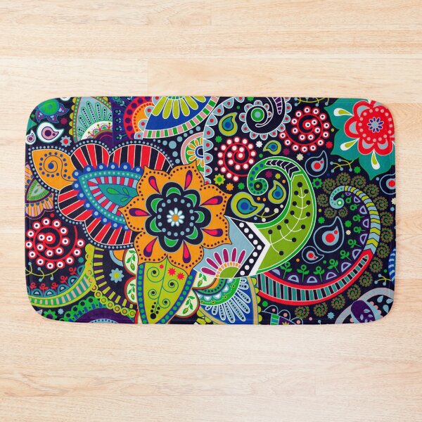 Item preview, floral pattern design  designed and sold by TheSkullArmy.
