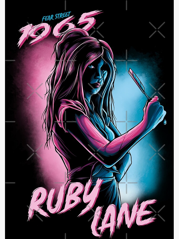 "POPVERSE Fear Street Ruby Lane" Poster for Sale by enjoystickers Redbubble