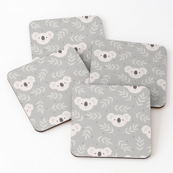 Item preview, Koala Leaves On Grey  designed and sold by JaskolArt.