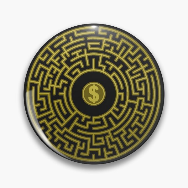 Item preview, Money Maze - Yellow designed and sold by Chubuter.