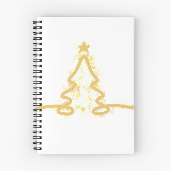 Item preview, Gold Sparkly Christmas Tree designed and sold by ArtbyLucy27.