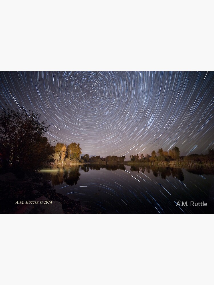 Startrails over Jackson Hole's Newest Park by annruttle