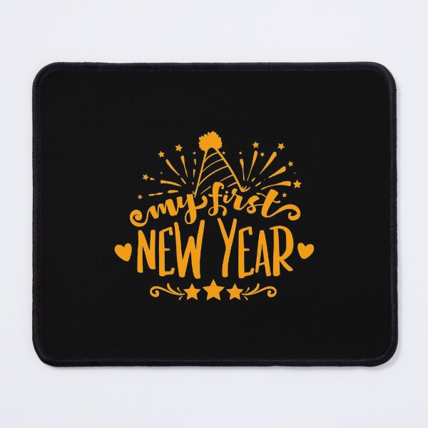 Item preview, My First New Year Quote designed and sold by Open Canvas.