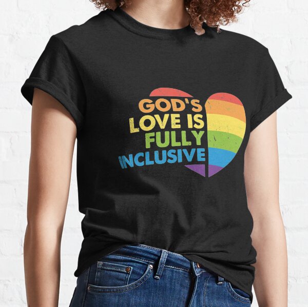 god gay christian lgbt Classic T-Shirt