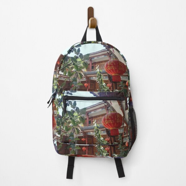 Item preview, Chinese Temple with Chinese Lanterns - Yunnan designed and sold by AlessiaCar.
