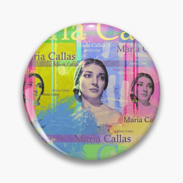 Item preview, Maria Callas, famous opera singer, aesthetic portrait designed and sold by Mauswohn.