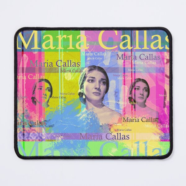 Item preview, Maria Callas, famous opera singer, aesthetic portrait designed and sold by Mauswohn.
