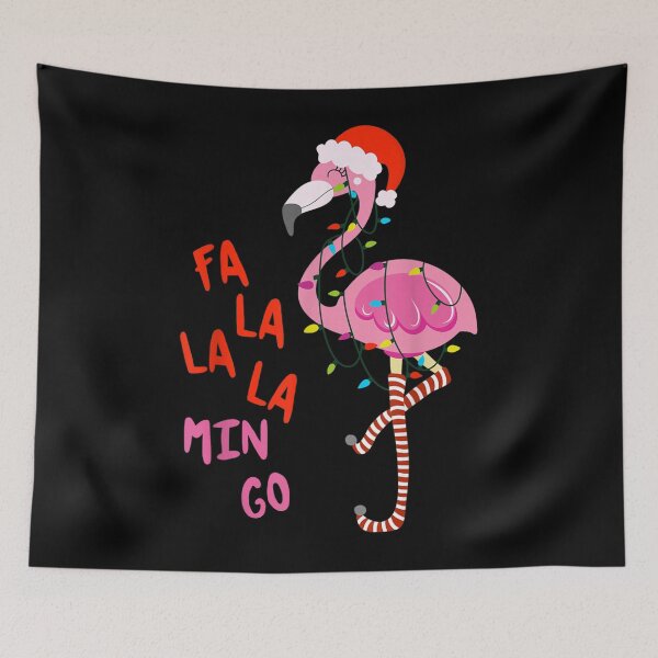 Item preview, Fa La La La Mingo Flamingo For Christmas designed and sold by RobertoGomis.