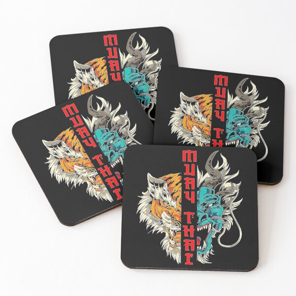 Item preview, Muay Thai Dragon Tiger Premium  designed and sold by MuayThain8jx8x.