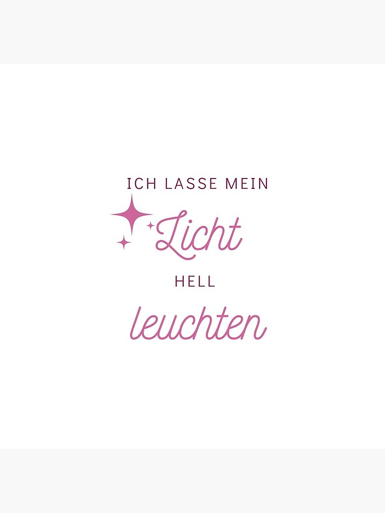 Ich lasse mein Licht hell leuchten - Seelenschimmer von Seelenschimmer