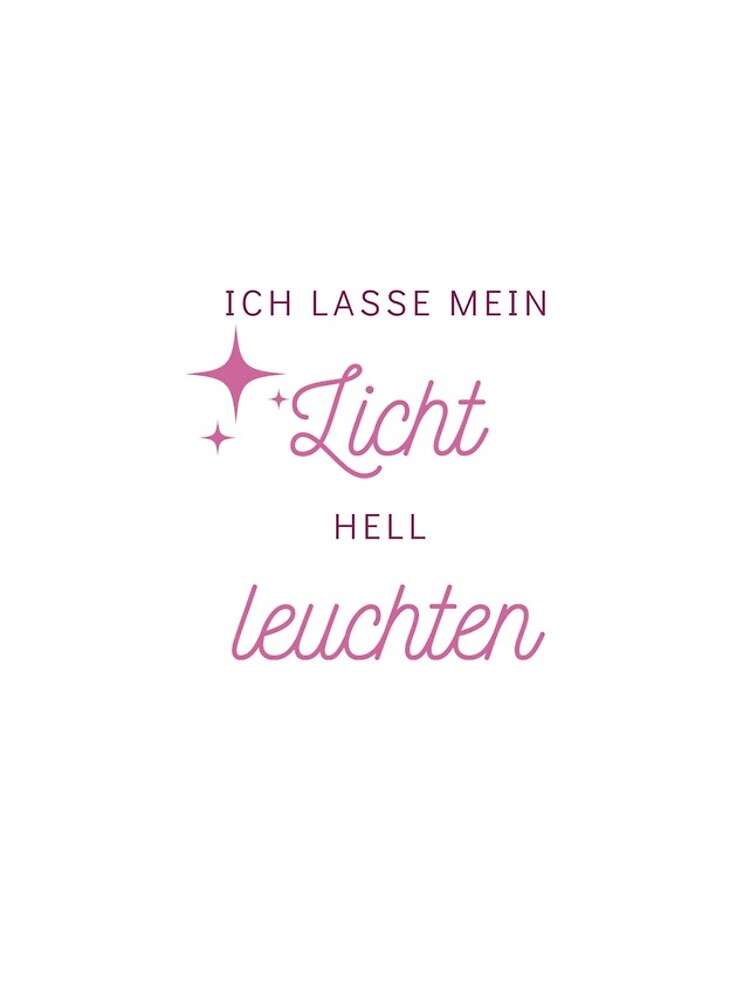 Ich lasse mein Licht hell leuchten - Seelenschimmer von Seelenschimmer