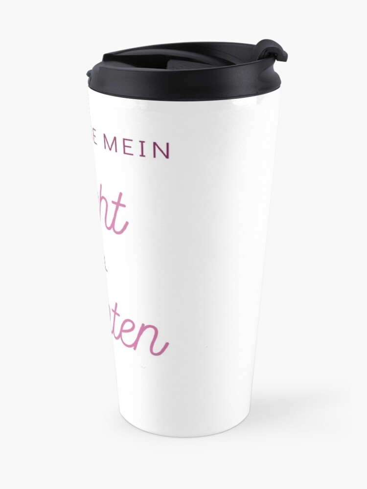 Alternative Ansicht von Ich lasse mein Licht hell leuchten - Seelenschimmer Kaffee-Thermobecher