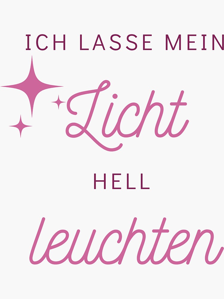 Ich lasse mein Licht hell leuchten - Seelenschimmer von Seelenschimmer