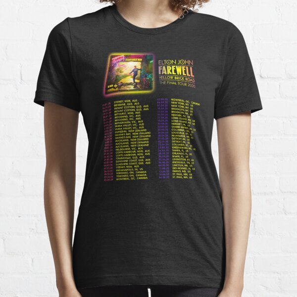 Elton John YELLOW BRICK ROAD T-Shirt NEW Licensed & Official