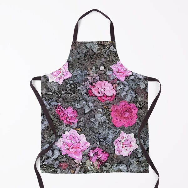 Item preview, Pink Roses Rosebush Shabby-Chic Flowers Painting designed and sold by Anna Lemos.