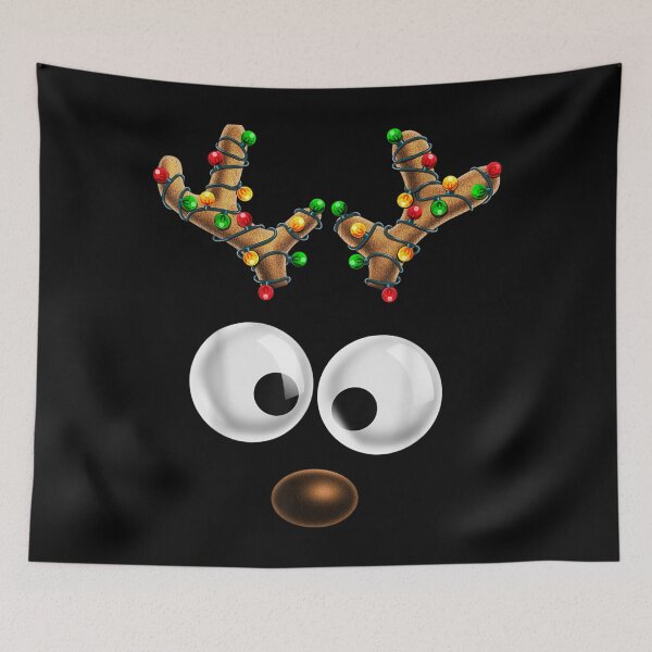 Item preview, Matching Family Christmas Reindeer Face designed and sold by RobertoGomis.