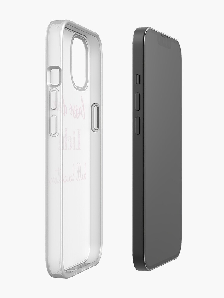 Alternative Ansicht von Lasse dein Licht hell leuchten - Seelenschimmer iPhone-Hülle