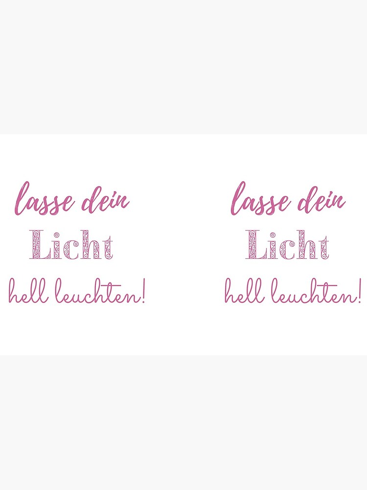 Lasse dein Licht hell leuchten - Seelenschimmer von Seelenschimmer