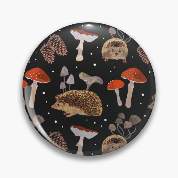 Item preview, Erizos y setas designed and sold by cafelab.