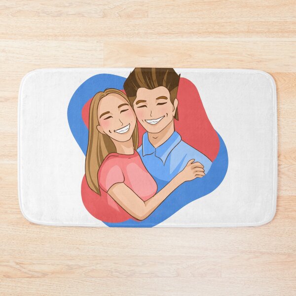 Item preview, Smile couple goalie designed and sold by nickardi.