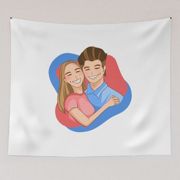 Item preview, Smile couple goalie designed and sold by nickardi.