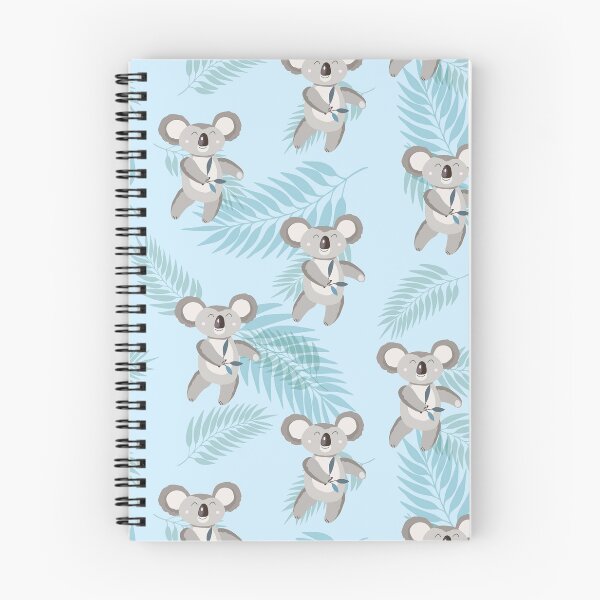 Item preview, Cute Koala On Light Blue Background  designed and sold by ConcorStore.