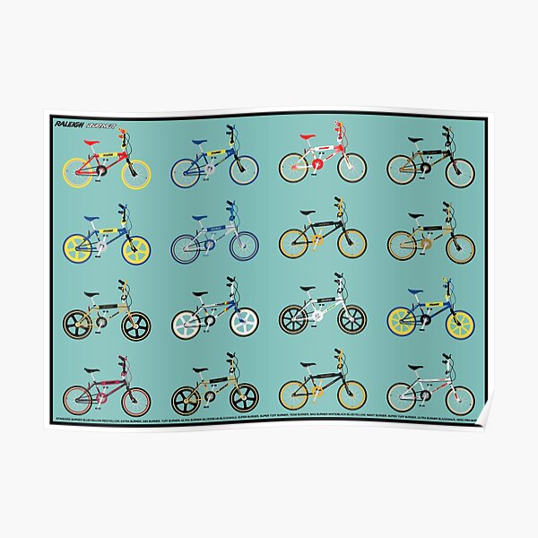 Raleigh brûleur série 83-85 Poster