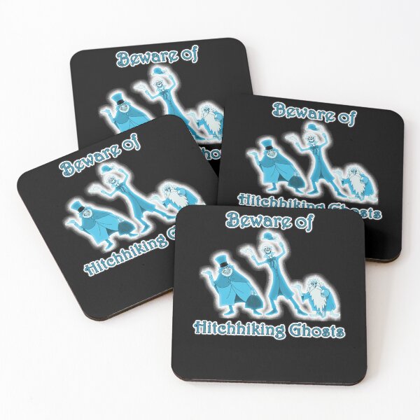 Item preview, Funny Gifts Boy Girl Beware Of Hitchhiking Ghosts Shirt Retro Vintage designed and sold by CarolChistianse.