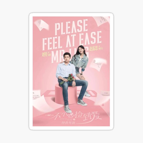 Please Feel at Ease Mr. Ling Sticker