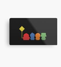 South Park Silhouette 2016/2017 Metal Print