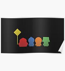South Park Silhouette 2016/2017 Poster