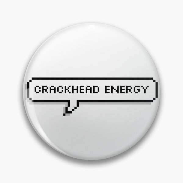 Item preview, crackhead energy text bubble designed and sold by emwing14.