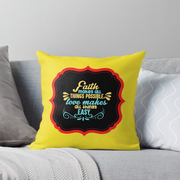 Item preview, Faith Makes All Things Possible designed and sold by Prayingwarrior.