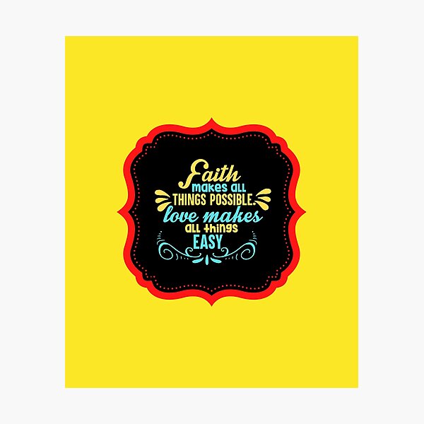 Artikelvorschau, Faith Makes All Things Possible entworfen und verkauft von Prayingwarrior.