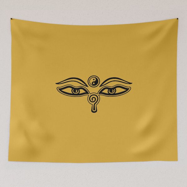 Item preview, Eyes of Buddha, Yin Yang, Symbol Wisdom & Enlightenment designed and sold by nitty-gritty.