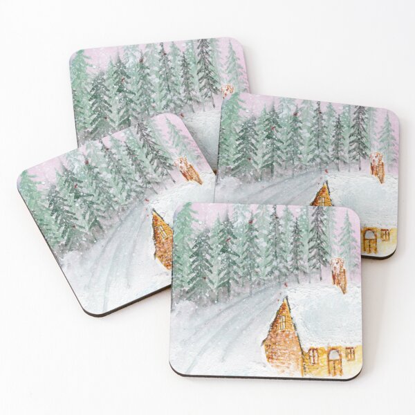 Item preview, Winter Xmas Cottage designed and sold by Beescart.
