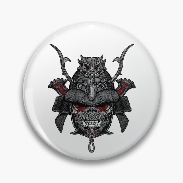 Artikelvorschau, Japanischer Samurai mit Helm ohne Augen entworfen und verkauft von hockeng.