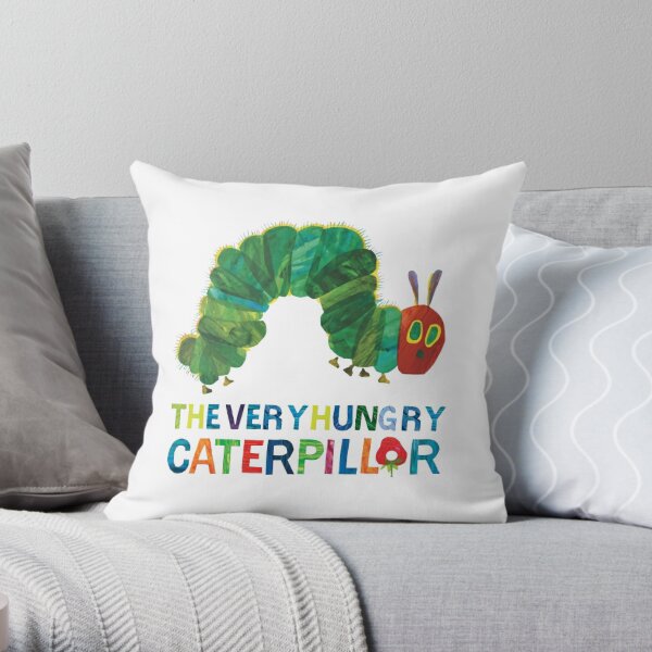Details about   Colourful Spotty 'The Very Hungry Caterpillar' 16" x 16" Square Cushion Cover 