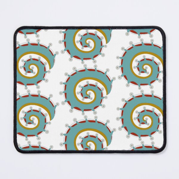 Item preview, Aztec water and shells "precolumbian 38" designed and sold by vincentbiollaz.