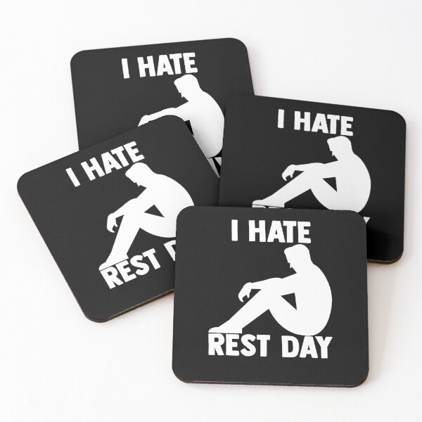 Item preview, Hate Rest Day Bodybuilding For A Gym Muscle Workout Lover designed and sold by Nessshirts.