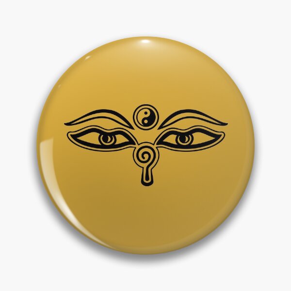 Item preview, Eyes of Buddha, Yin Yang, Symbol Wisdom & Enlightenment designed and sold by nitty-gritty.