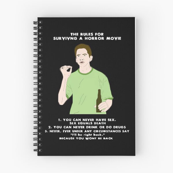 Item preview, the rules for surviving a horror movie designed and sold by PhongHo.