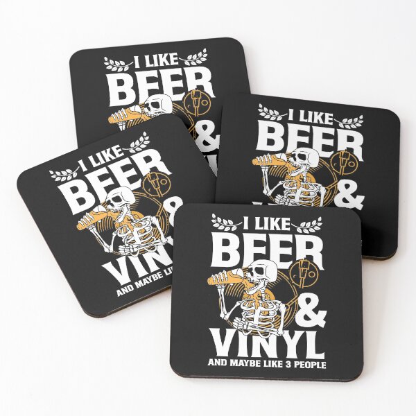 Item preview, Beer and vinyl designed and sold by valuestees.