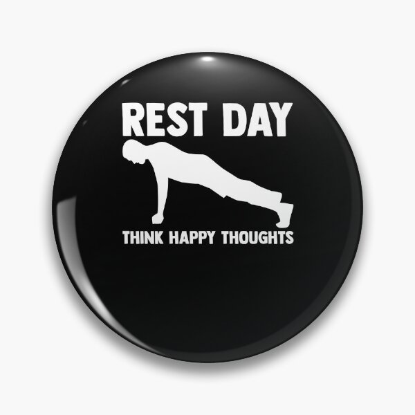 Item preview, Rest Day Thoughts For A Gym Muscle Workout Lover designed and sold by Nessshirts.