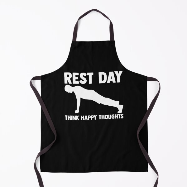 Item preview, Rest Day Thoughts For A Gym Muscle Workout Lover designed and sold by Nessshirts.
