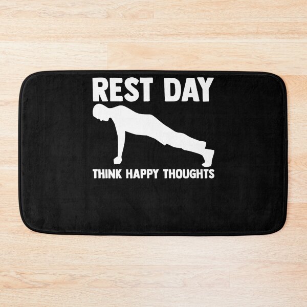 Item preview, Rest Day Thoughts For A Gym Muscle Workout Lover designed and sold by Nessshirts.